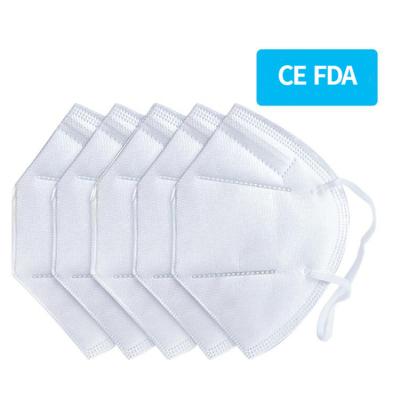 Fda Ce Approved Kn95 Medical Mask / White Activated Carbon Dust Mask