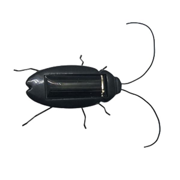 Black ABS Material Solar Powered Cockroach Novel Toys Kids Toys Solar Toys Kids