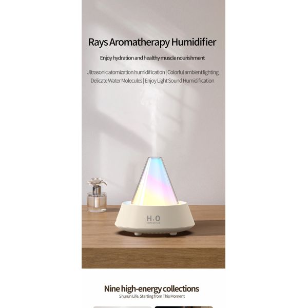 Ultrasonic Aroma Diffuser And Humidifier With Silent Operation Ultrasonic Humidifier