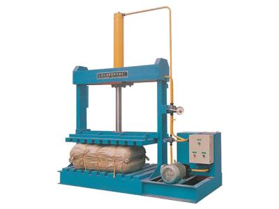 Customized PP Woven Bag Production Line Hydraulic Packer Turn Mesh Bag Into Solid Bundles