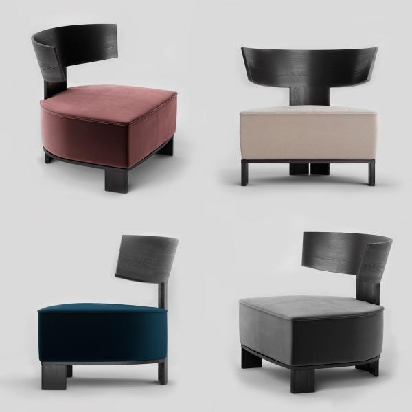  Clipper Modern Low Lounge Chair For Reception Room Office