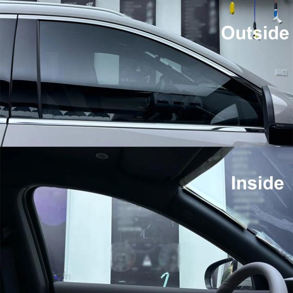 64.5% VLT Window Tint For Car Privacy Security Car Sunscreen Film Car Window Tinting Film