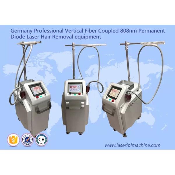 Постоянное волокно машины удаления волос лазера диода соединило силу 808нм 600в