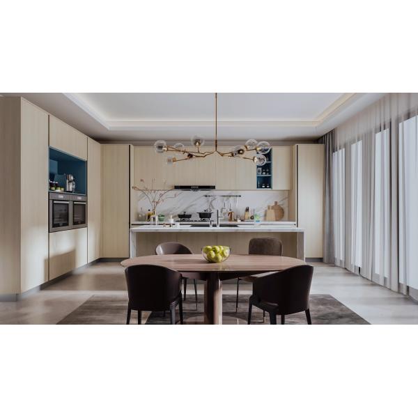 Barbados Hotel Project Customized Modern Kitchen Cabinet Furniture