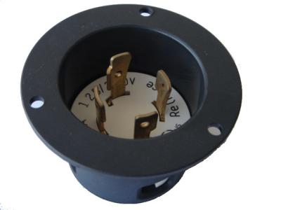 Do fechamento resistente da torção do NEMA dos EUA tomada de poder industrial 30A 125/250V