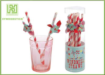 Nice Colorful Windmill Party Paper Straws In Bulk For Anniversary Decorations