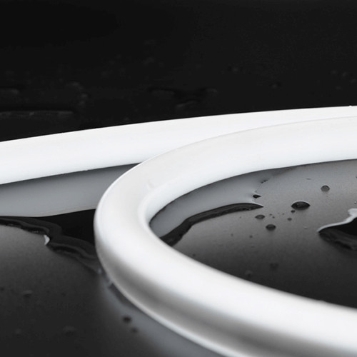 3D IP65 blanc blanc de QI réglable au néon flexible de la bande 24V/chaud froid
