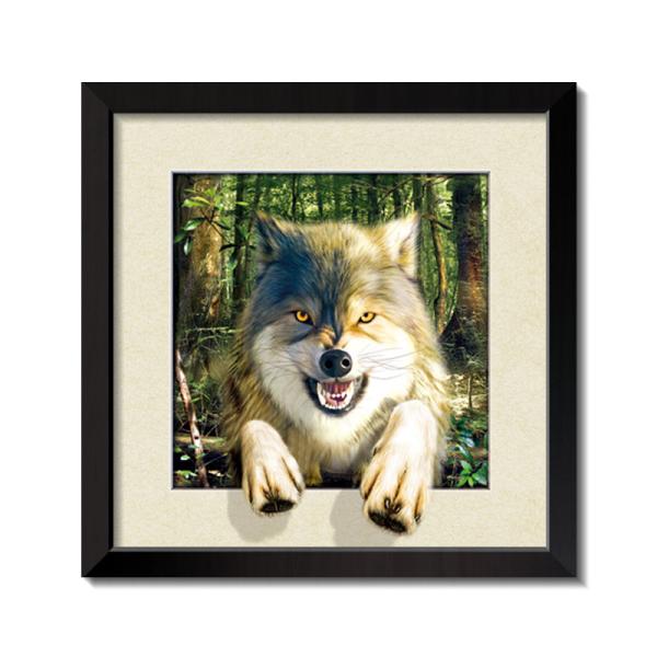 40 * 40cm Horse Poster Custom Lenticular Printing For Gifts And Home Decor