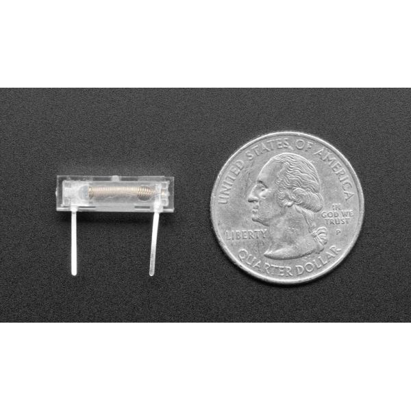 Breadboard friendly flat vibration switch Adafruit Industries 4081 with low