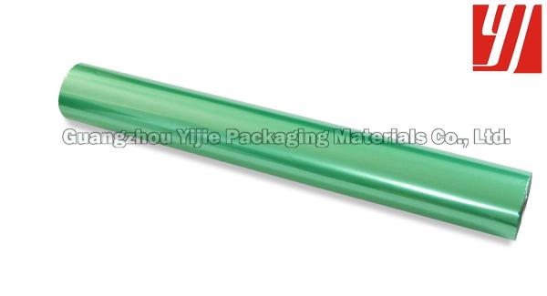 SGS Green Hot Stamping Foil For Digital Printing Showing Board Medicine