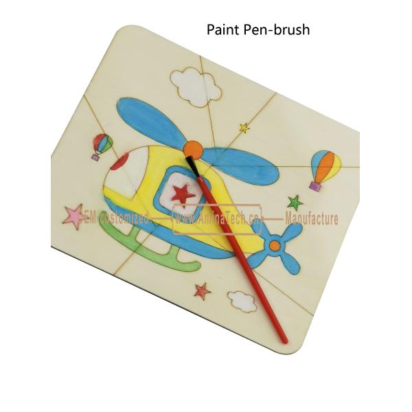 Aminatech Paint Pen-brush 125cm Paint Pen-brush ,For Junior and pupil Students use to paint on the paint board.