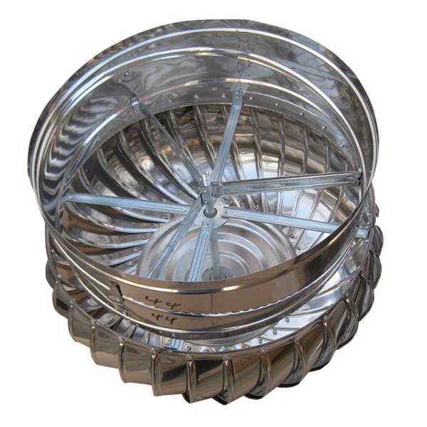 International standard stainless steel 201 LC-BEST 500mm size wind driven roof turbine ventilation for factory