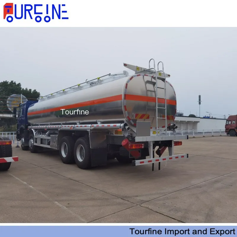 35000L HOWO 8x4 Diesel Fuel Tanker Truck Oil Bowser Truck for Africa Fuel Transport