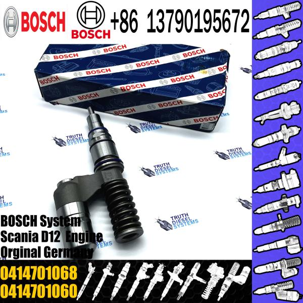 Assemblage commun de l'injecteur de carburant ferroviaire 1478643 1478648 1487472 0414701029 0414701030 0414701058 0414701068 Pour BOSCH Scania