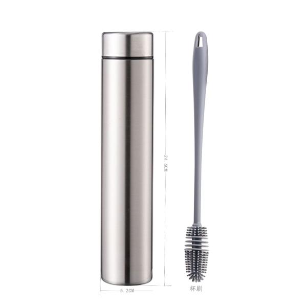 17 Oz slim Personalized Stainless Steel Water Bottles Single Wall BPA Free