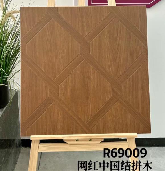 Brown 60x60cm AAA Grade Ceramic Wooden Tile for Indoor Flooring
