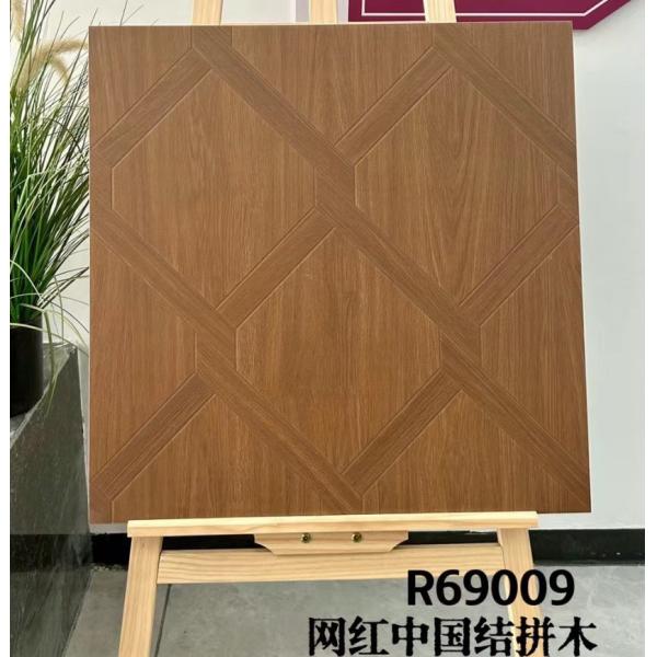Brown 60x60cm AAA Grade Ceramic Wooden Tile for Indoor Flooring