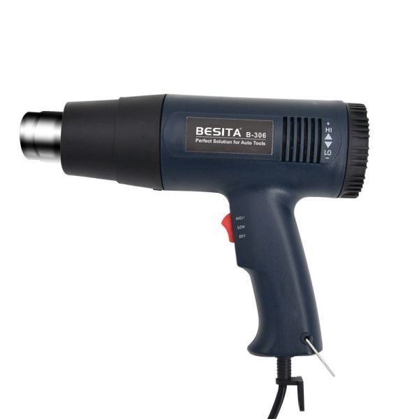 Industrial Stepless Speed Regulating Air Heat Gun Car Electric Hot Air Gun OEM