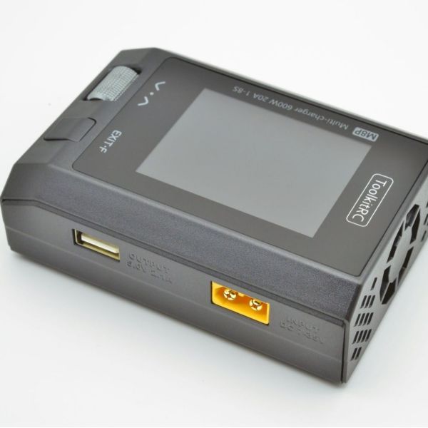 600W 20A 1-8S Smart Balance Charger for LiPo and Lithium Batteries in Model Aircraft and Drones