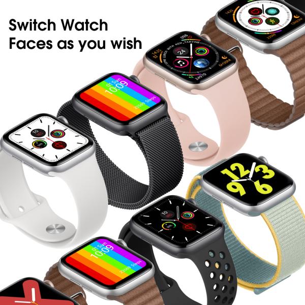 Экран касания диапазона напоминания IP68 звонка умный, Smartwatch полноэкранного дисплея 320*385