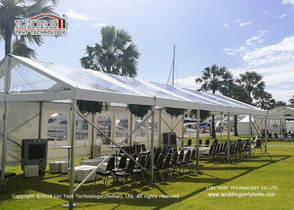 Transparent PVC Roof Cover Outdoor Party Tent Marquee For Conference
