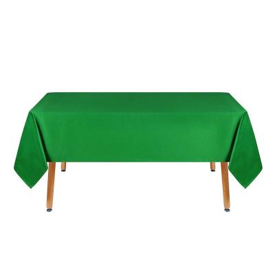 8 polegada x do bloco 54 da toalha de mesa plástica superior de uma cor sólida de 108 polegadas tampa de tabela descartável do retângulo impermeável