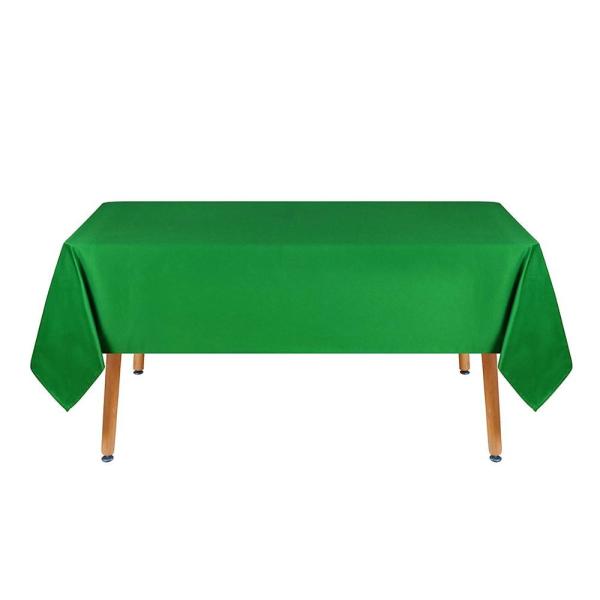 8 Pack 54 inch x 108 inch Premium Solid Color Plastic Tablecloth Disposable Rectangle Table Cover Waterproof