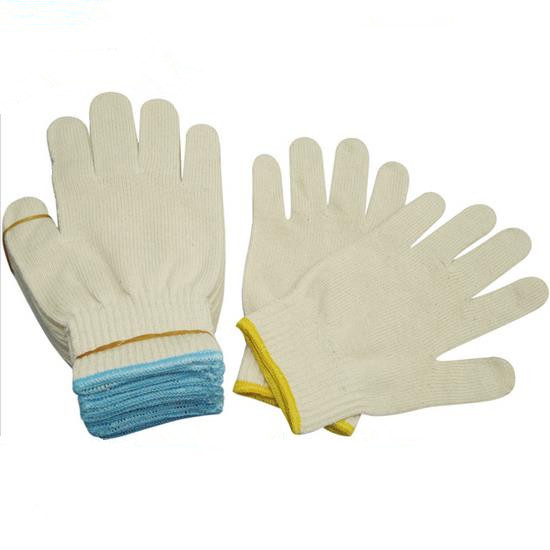 10 Gauge Knitted Glove, Cotton Knitted Glove