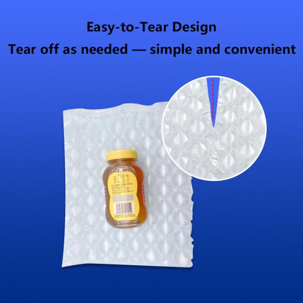 ODM HDPE Inflatable Air Bubble Wrap Lightweight Protective Packaging