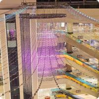 Éclairage intérieur en cristal extérieur 3D Pixel Festival Lumières décoratives imperméables IP65