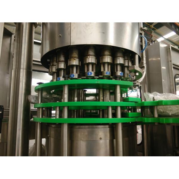 304 Stainless Steel Glass Bottle Washing Filling Capping monoblock  Machine 220V Or 380V Voltage