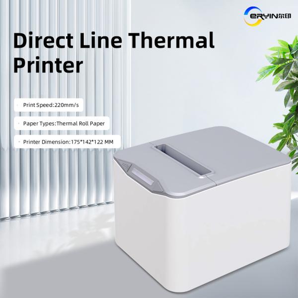 AC 110V/220V Input POS 80 Thermal Printer with Thermal Receipt and Barcode Private Mold