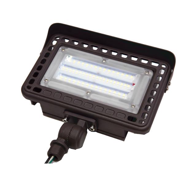 Luz de inundación LED montada en la pared de alta eficiencia con energía conmutable