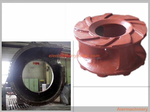 High Chrome Cast Iron Submersible Slurry Pump Submersible Pump Impeller ZJQ      