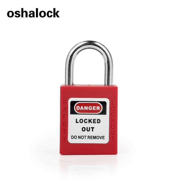 Steel Ultra Short shackle industrial safety padlock