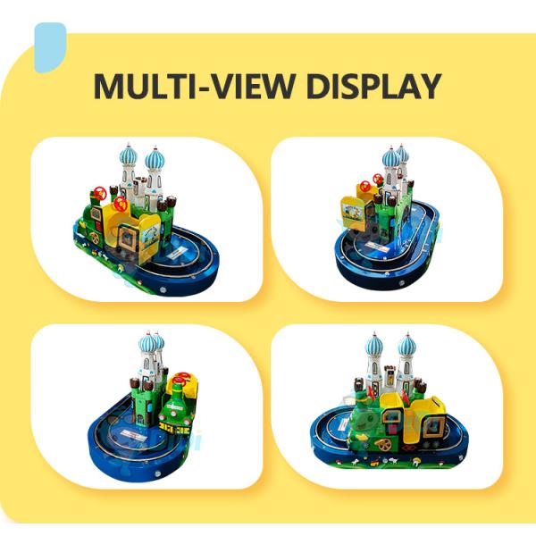 1Player Kids Ride on Toy Train Game Machine for Indoor Playgrounds