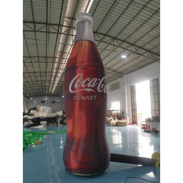 ASTM 4mの高い広告の膨脹可能なコカ・コーラのびん