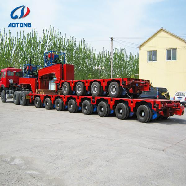 Lowbed Semi Trailer 35000kgs Capacity with Hydraulic Air Suspension