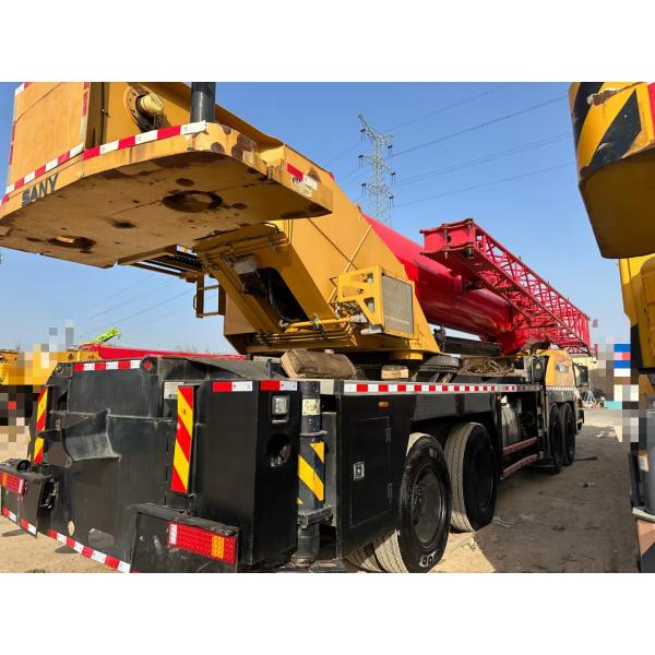 USED SANY 2019 80 ton Mobile Crane STC800T6 Lifting Equipment Machinery China Export