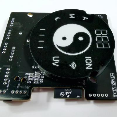 Custom Charge Control ENIG ROHS 8 Layer pCB Black FR4 HDI Design Circuit Board Assembly