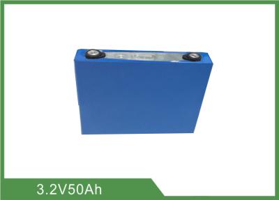 bateria profunda do ciclo do fosfato do ferro do lítio de 3.2V 50Ah 2 anos de garantia