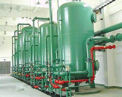 0.4MPA Ion Exchange Water Filtration System , 65TPH Water Reclamation System