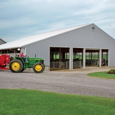 Smart Climate Controlled Steel Structure Greenhouse For Precision Animal Plant Farming