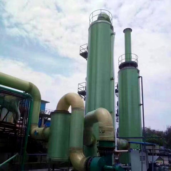 High Temperature Resistant Large Fiberglass Tanks For Material Dissolution Industry