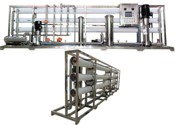 18TPH UV Reverse Osmosis Water Treatment Plant For Food / Bottle Drinking Processing