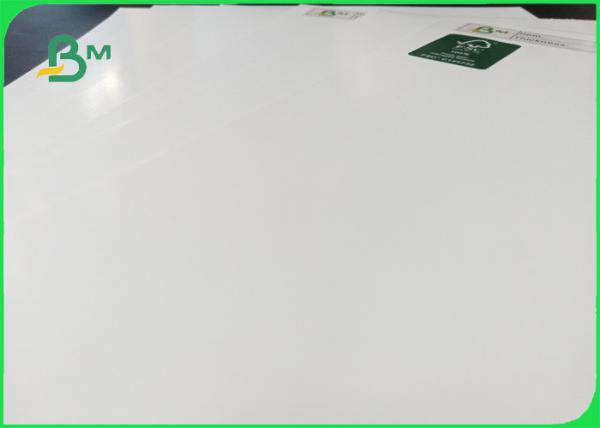 225 - papel de placa do marfim 345g, cartão 100% da celulose da uniformidade da espessura da polpa do Virgin para imprimir