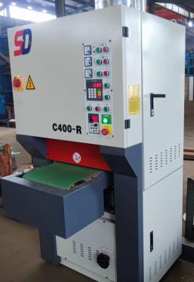 Máquina de desmoldamento de metal de construção resistente 13 polegadas - 43 polegadas Larga Cintura Sander