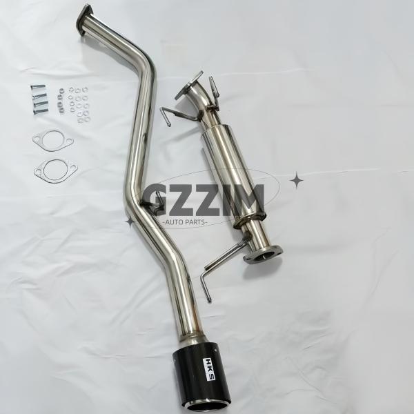 Exhaust System Sound Carbon Tip Muffler Exhaust For D-max 1.9T 2015-2025