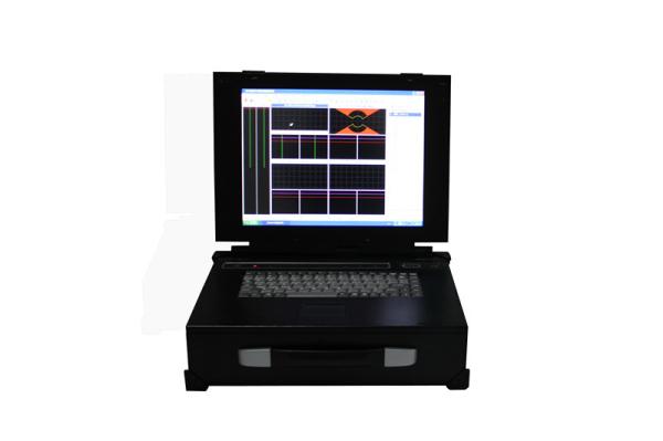 Dureza de teste de superfície atual portátil da corrente de redemoinho do detector da falha do redemoinho do fio de FET-9HS que classifica o instrumento