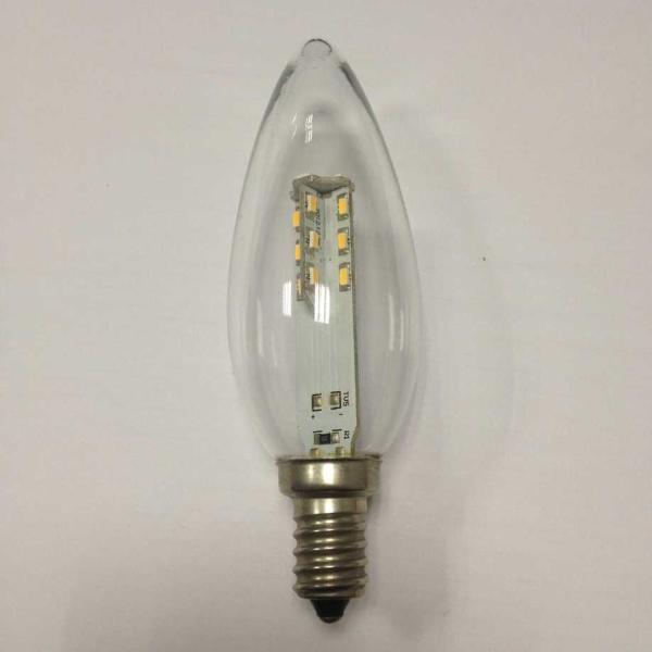 LED CANDELABRA BULB  LED CANDLE LIGHT LED SMD 2835 1W E12 E14 FULL GLASS
